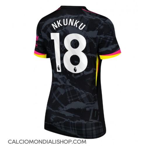 Maglie da calcio Chelsea Christopher Nkunku #18 Terza Maglia Femminile 2024-25 Manica Corta